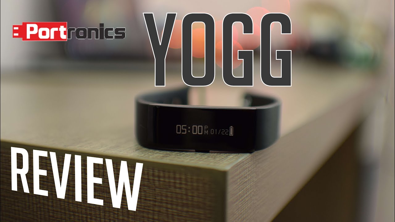 portronics health band yogg plus hr