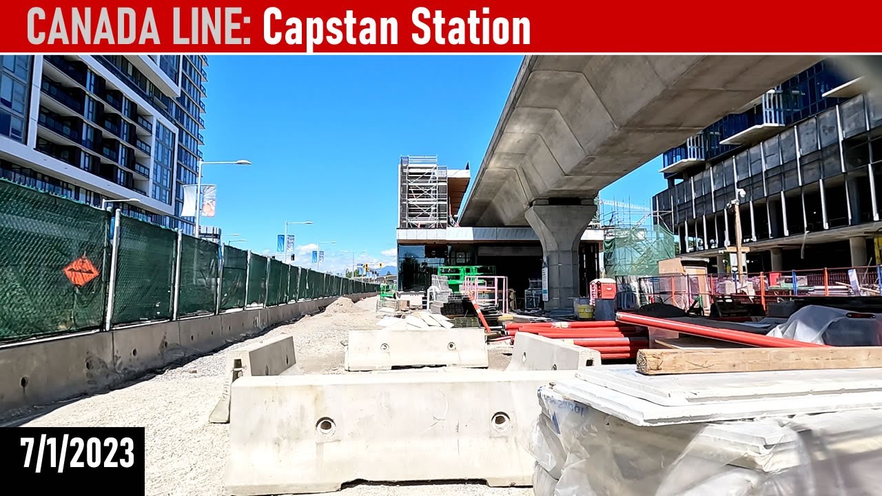 7/1/2023 Canada Line Capstan Station, Richmond, BC YouTube