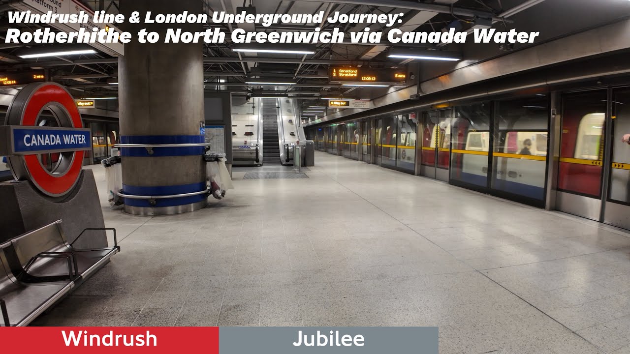 Winrush Line Windrush line & London Underground Journey: Rotherhithe to North ...