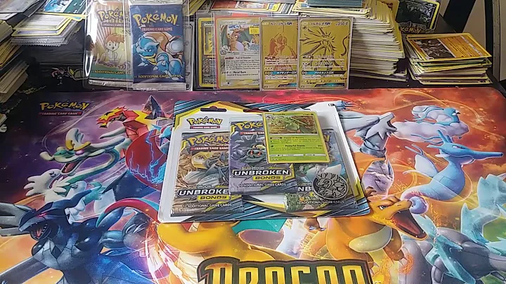Opening another Unbroken Bonds 3-pack Blister - Pokemon Cards