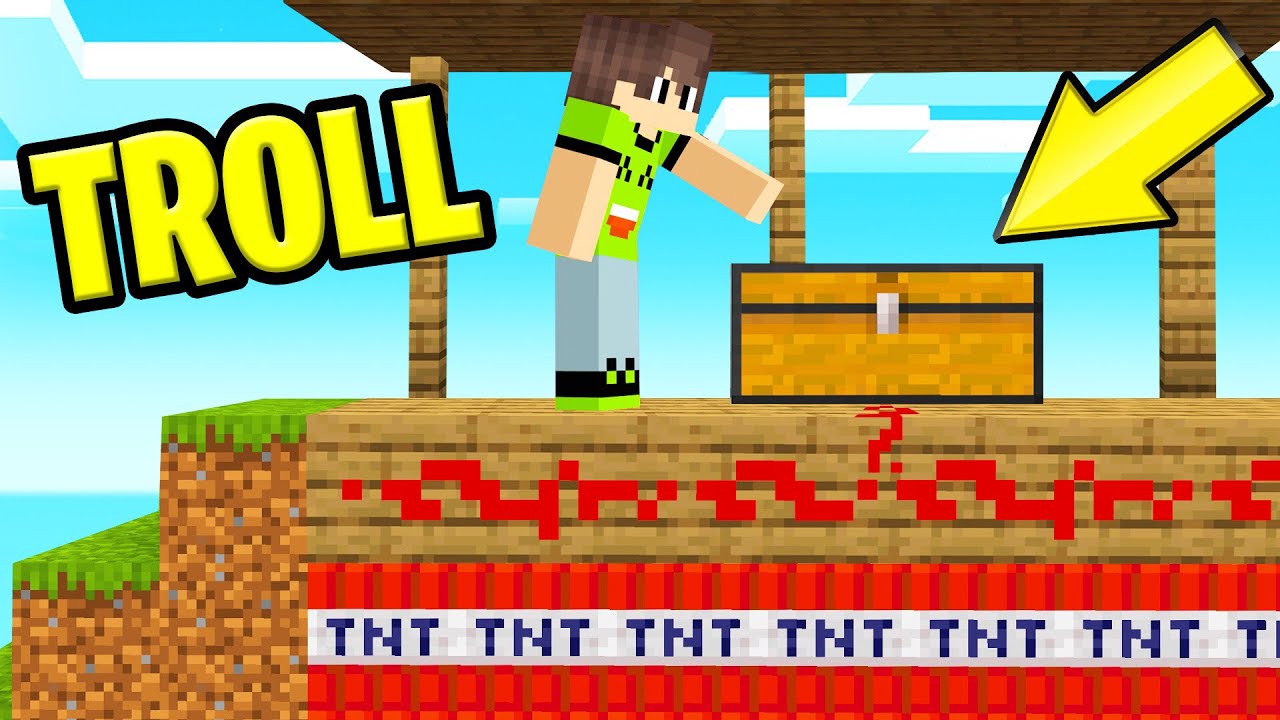 I Found A SECRET TEMPLE But Got TROLLED! (Minecraft)