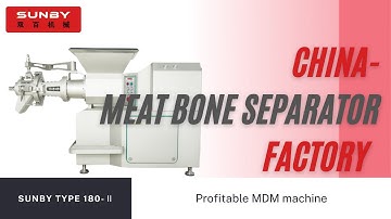 Meat Bone Separator /MDM machine/ Machanical deboning machine /High yield/Meat processing machine