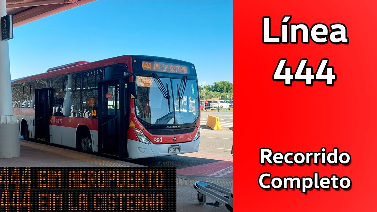 [Маршруты №30] — Мобильная сеть 444 — RBU Сантьяго
