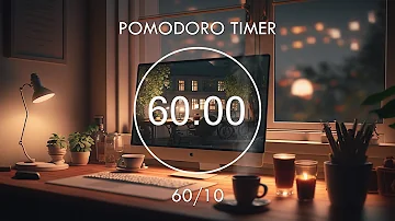 Pomodoro 60/10 ★︎ Lofi Relaxing Music ★︎ Focus on Studying with high Productivity ★︎ Focus Station