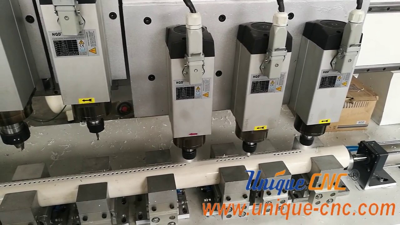 PVC Plastic Headers Pipe Tube CNC Drilling Machine YouTube