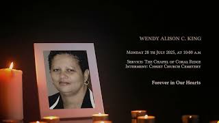 In Loving Memory of Wendy King - Obituary