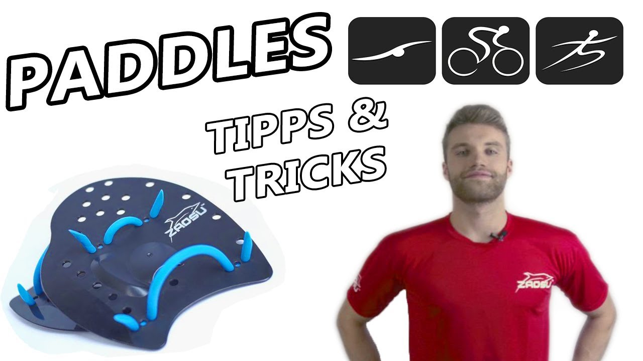 Schwimmtraining mit Paddles - Was sollte  beachtet werden?