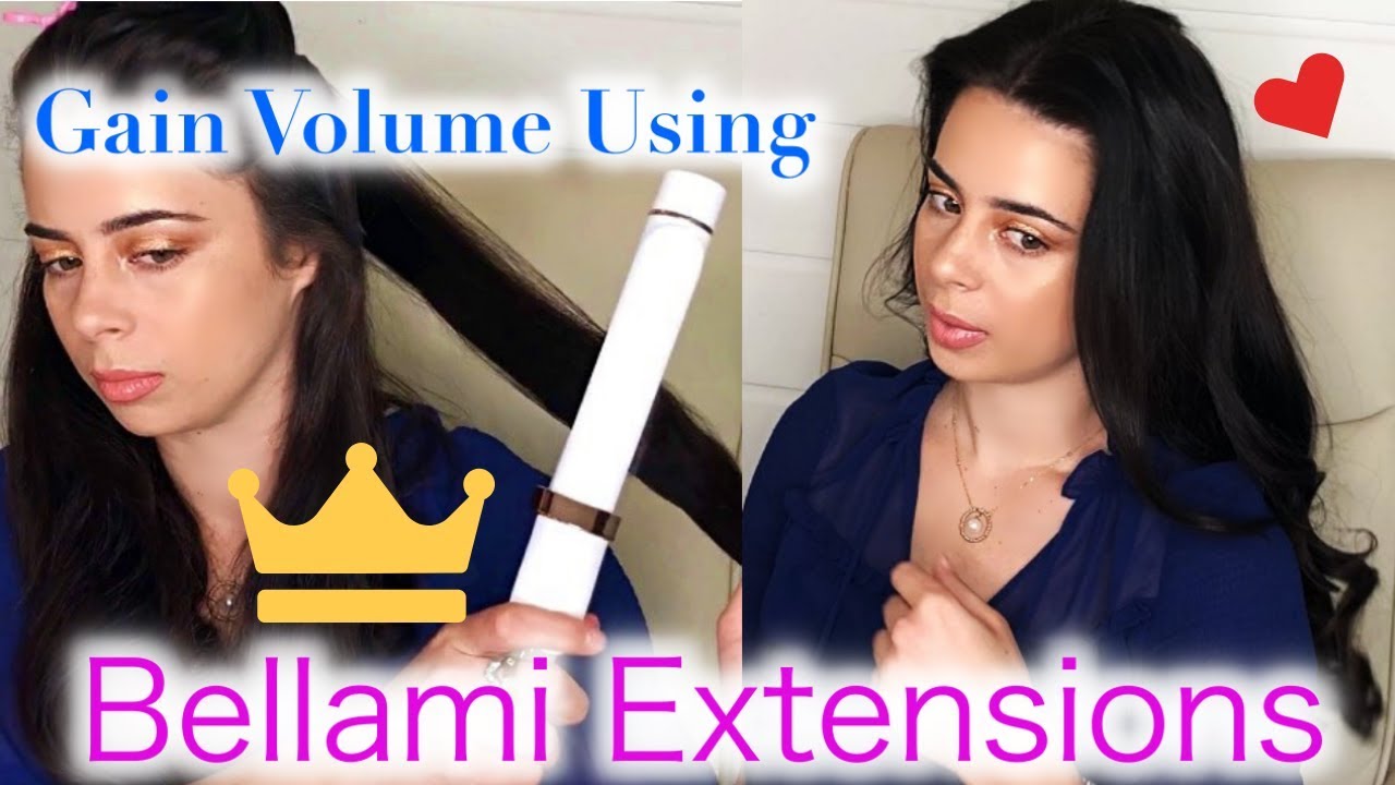 How To Clip In Bellami Extensions Easy Curls Ara Beauty YouTube