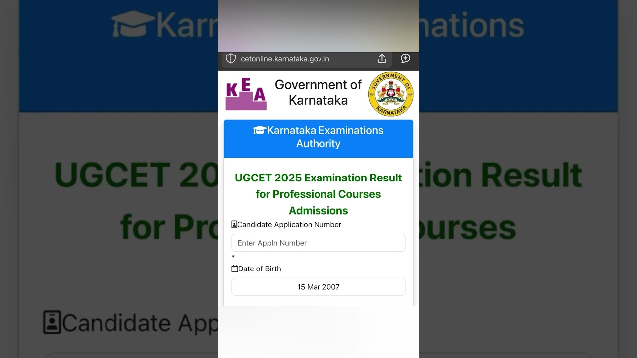 KCET 2025 results out | KCET College Recommender tool Based on Latest  PDF