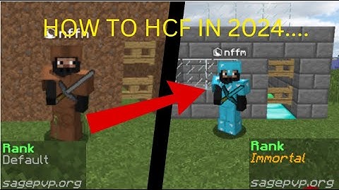 How to Play HCF in 2024... Default Rank to Rich on SagePvP | HCF Solo Series