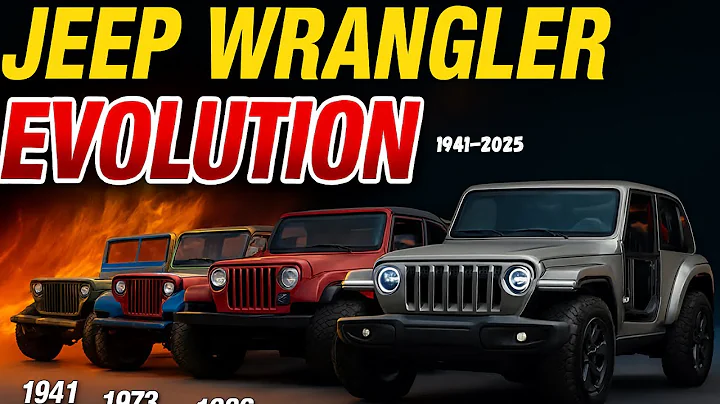 Jeep Wrangler Evolution (1941-2025).