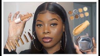 FENTY BEAUTY BY RIHANNA PRO FILT R INSTANT RETOUCH SETTING POWDER CONCEALER 12 Hour Wear Test
