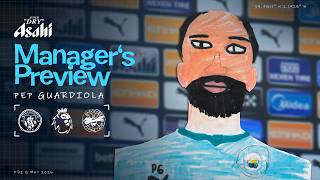 Thumbnail for Pep Guardiola press conference | Brentford (H) | Premier League