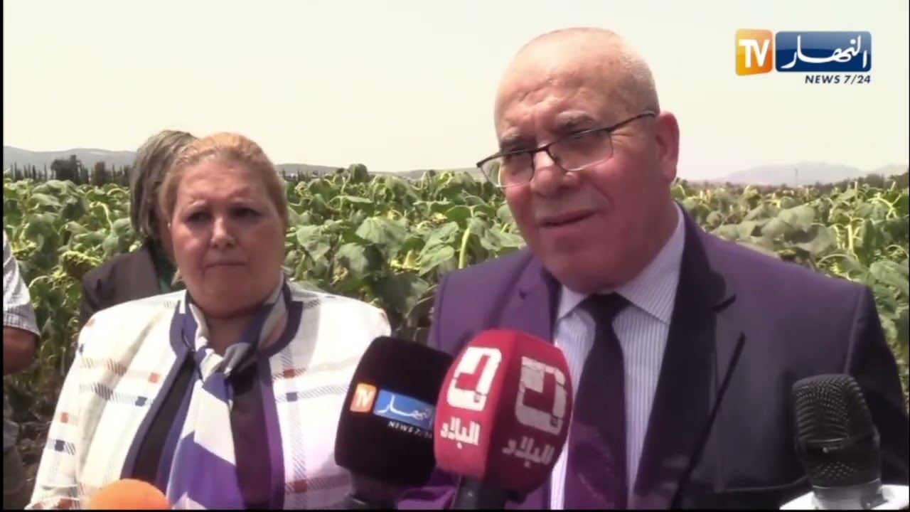 قالمة / وزير الفلاحة في زيارة عمل وتفقد للولاية