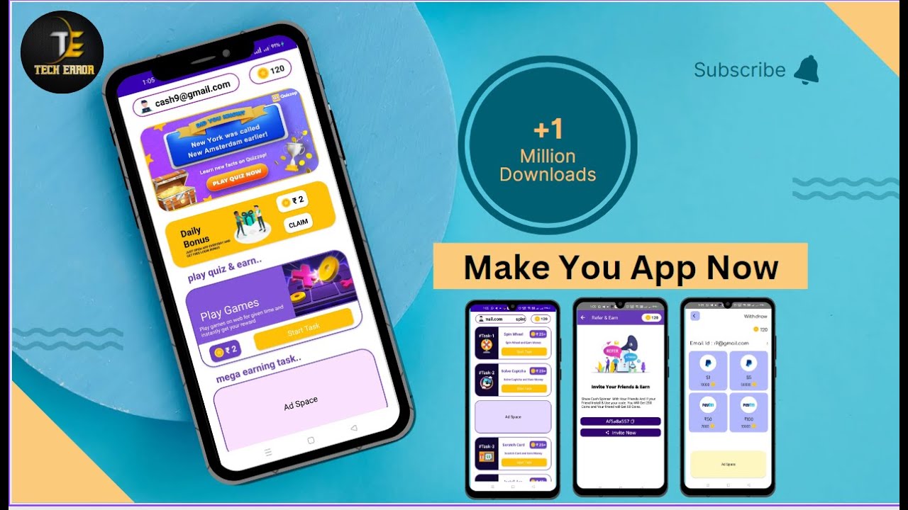 Advance Earning App Aia File | Ok money Earning App  Aia File | Make Money Online with Applications