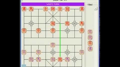Perl Tk - Chinese Chess