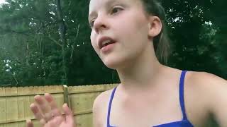 Girls Gymnastics Natasha & Rimma, Nastya -Our Stretching Lessons In Nature, To Music