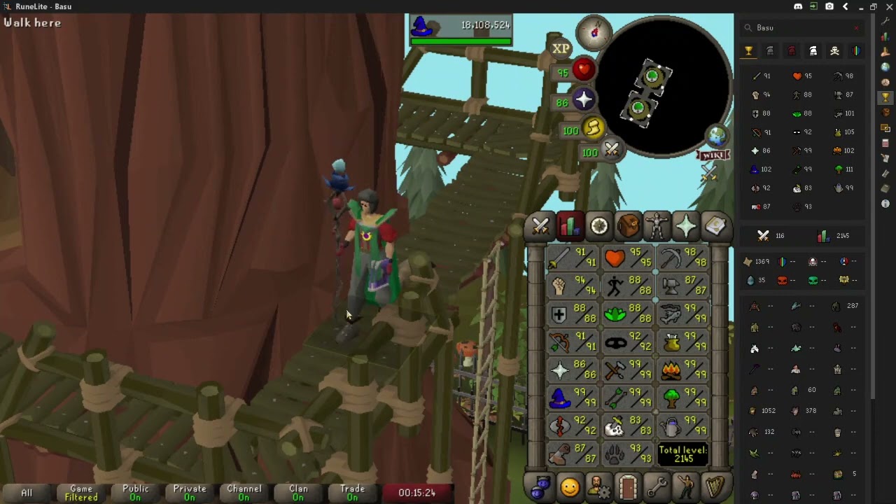 Beaver pet from Redwoods at 45m Woodcutting XP