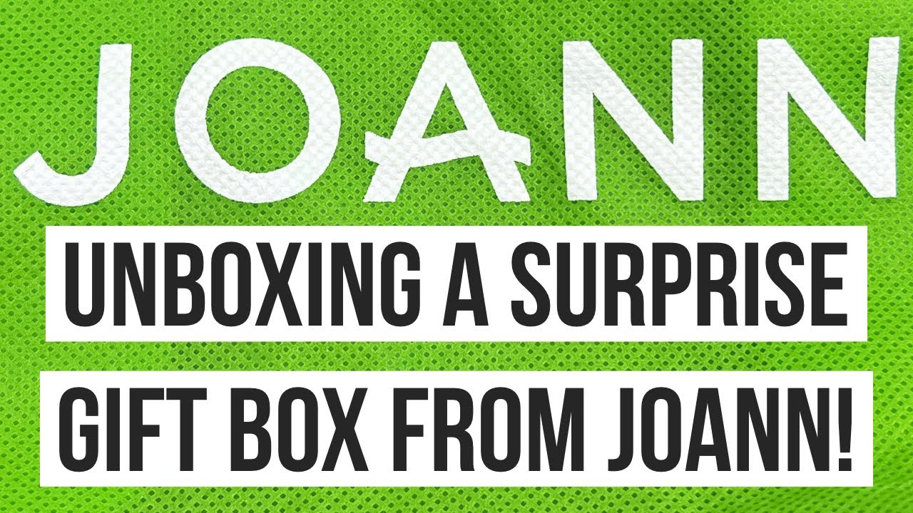Unboxing a surprise package from Joann! Planner Supply Haul