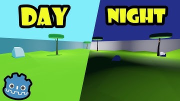 Easy Day/Night Cycle in Godot (Tutorial)