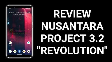 REVIEW NUSANTARA PROJECT 3.2 OFFICIAL ANDROID 11 REDMI NOTE 8 GINKGO CUSTOM ROM GAMING