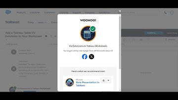 📊 Viz Extensions in Tableau Worksheets | Salesforce Trailhead 2025 Tutorial 🚀