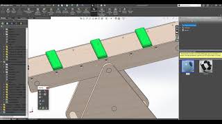 Wooden Seesaw Design #solidworks