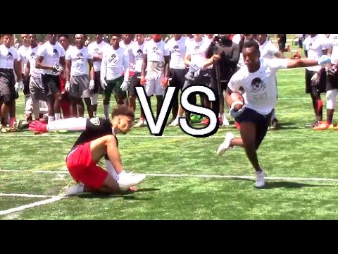 🔥🔥 WRs vs DBs - 1v1s - Nike Football Opening Regionals | Charlotte, NC | 2017