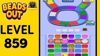 Beads Out Level 859 Solution and Walkthrough for Gameplay 