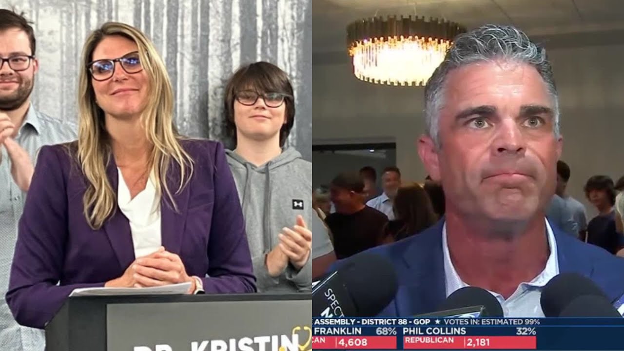 Dr kristin lyerly and tony wied in the 8th congressional district
