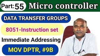 Data transfer groups 8051 Microcontroller in tamil Profile