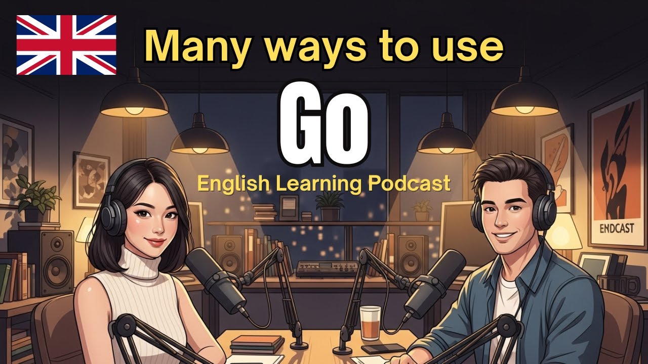 How to Use “GO” in English Naturally | Go + Adjectives, Activities & Phrasal Verbs | English Podcast