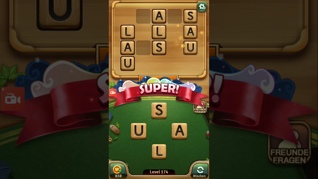 Wort Blöcke level 171 172 173 174 175 Lösungen