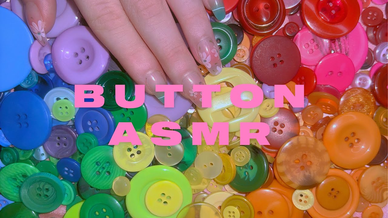 🌈ASMR playing with buttons, tapping, rummaging, sorting, soft spoken🌈 ...