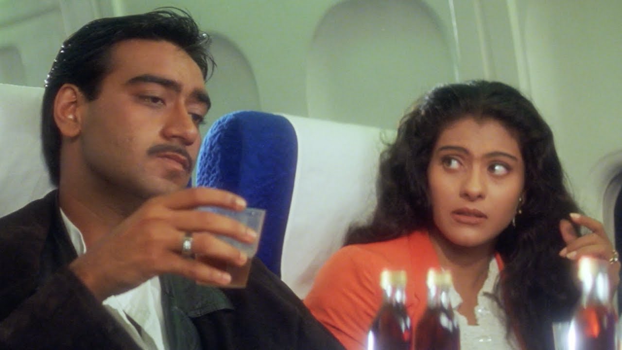 छोटा पैक मिलेगा मुझे - फाइट हिंदी कॉमेडी वीडियो - काजोल - अजय देवगन - ओम पूरी - हिंदी कॉमेडी