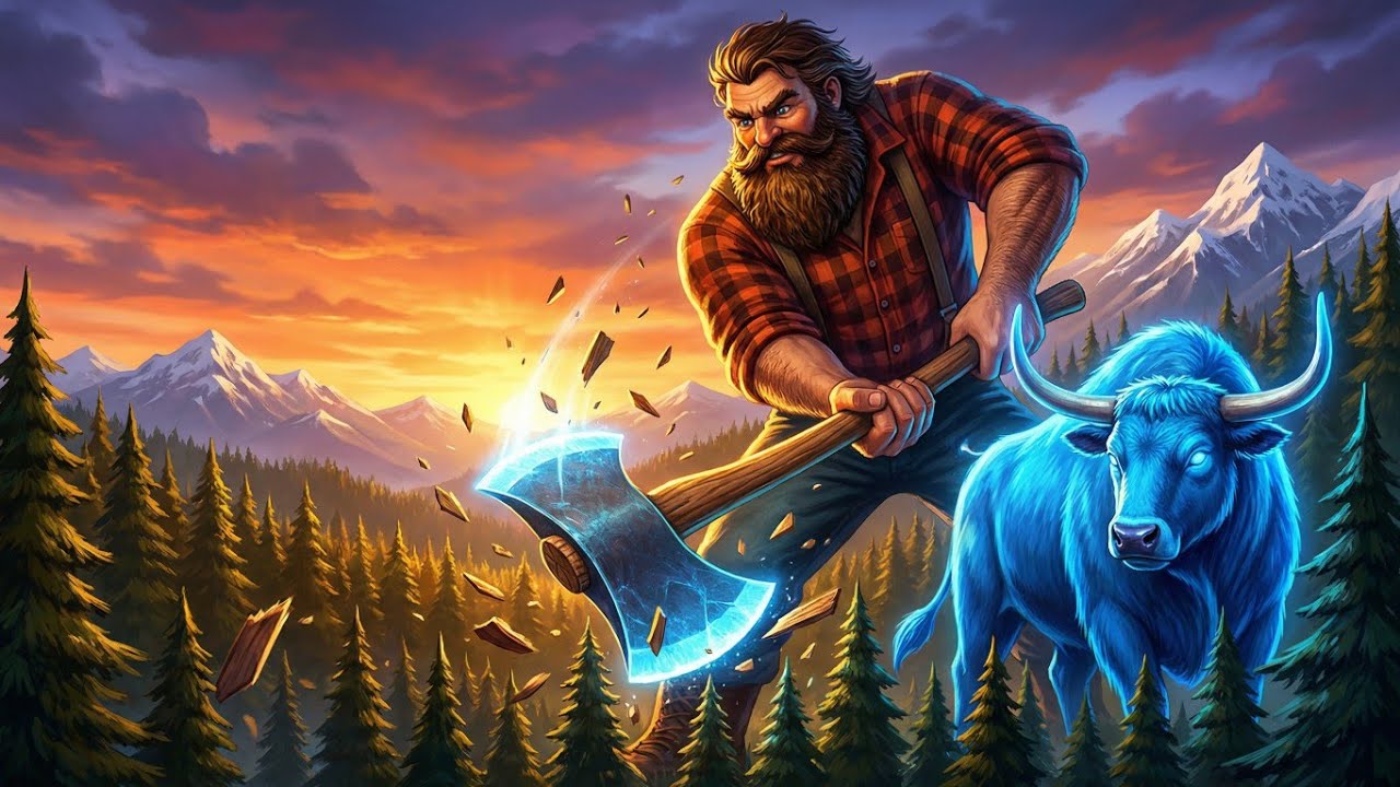Paul Bunyan and Babe: Legend of the Blue Ox Story