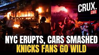 LIVE | NYC Erupts As Knicks Win First NBA Title In 53 Years; Wild Celebrations Turn Chaotic screenshot 4