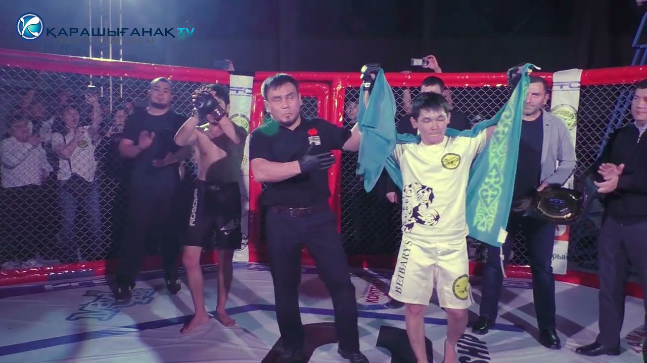 FFC GLOBAL 8 ZKO AKSAY. 19.11.2021 Главный бой вечера Нуржанов VS Бактыбек уулу.