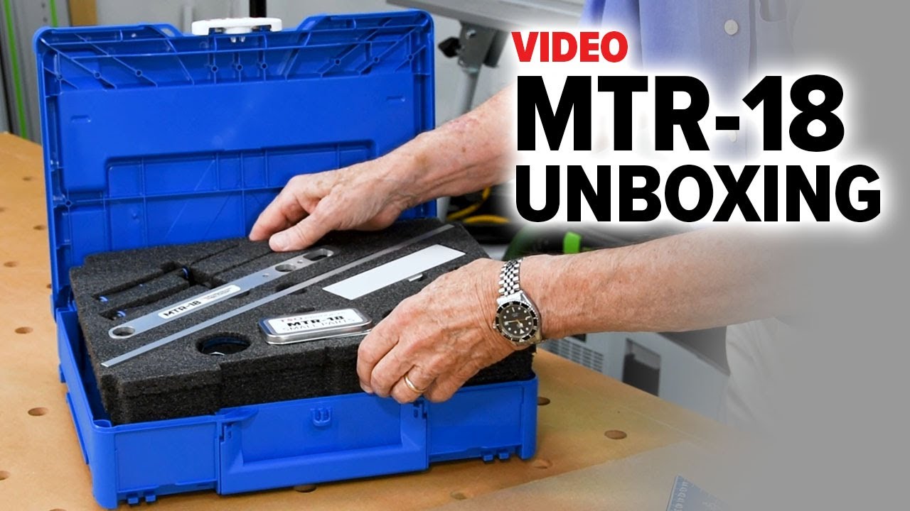 Unboxing the MTR-18 Precision Woodworking Triangle
