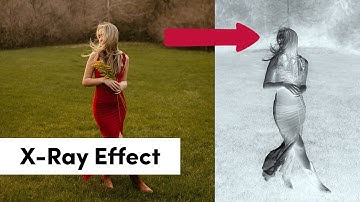 X-Ray Effect with Photoshop - 3 minutes tutorial