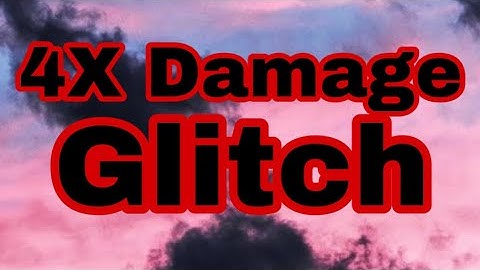 M_T2 1v1 Map 4X Damage Glitch