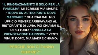 Mia madre invitò tutti al Ringraziamento tranne me — poi scoprì chi era davvero il proprietario.