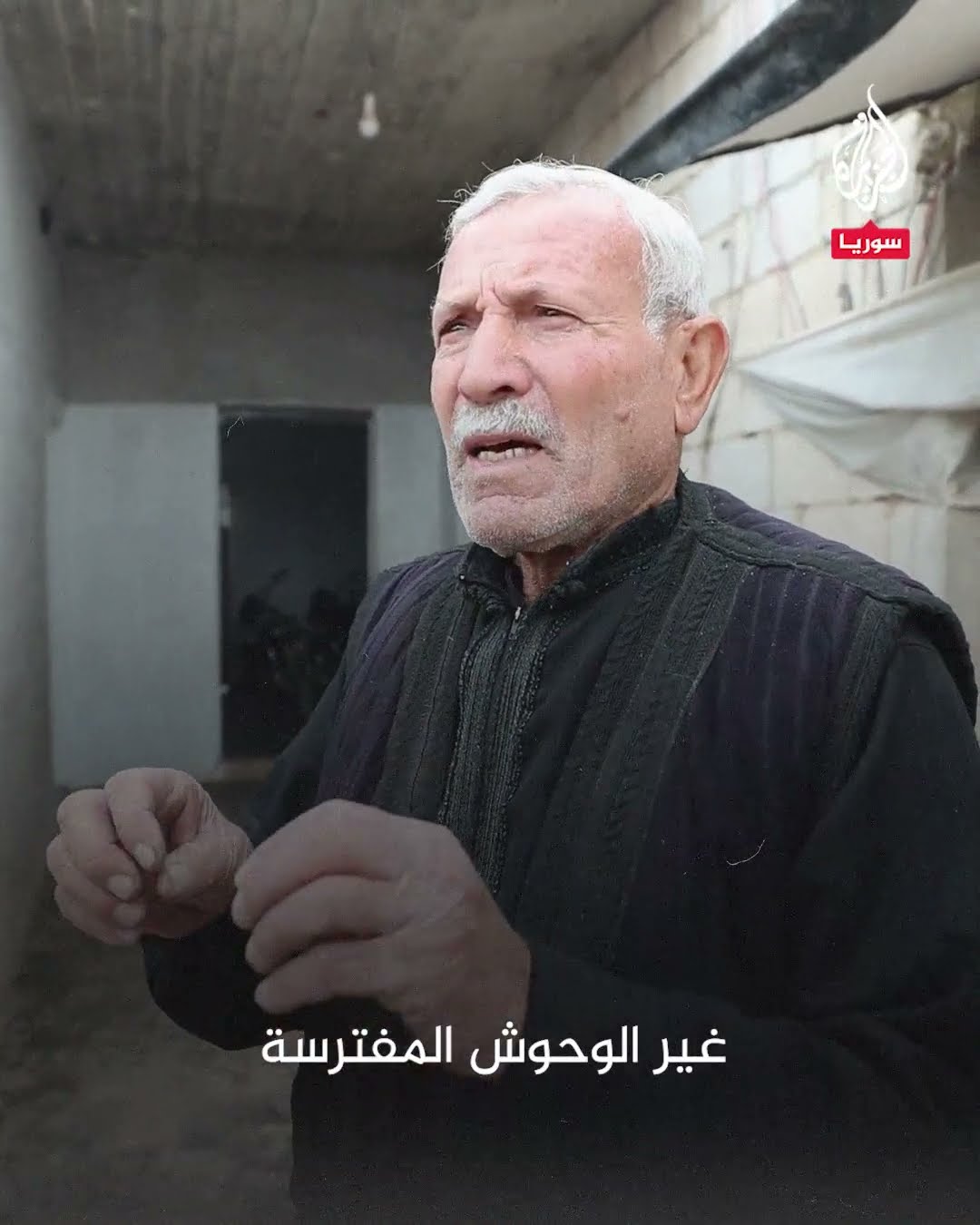 سوريا.. مسن مهجر من كفرنبل يأمل في العودة لمدينته