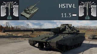 9.7 tank at 11.3 - HSTV-L | War Thunder Compilation