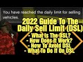 2022 Full Guide To The Daily Sell Limit DSL GTA Online - What Is The DSL And How To Get Off The DSL