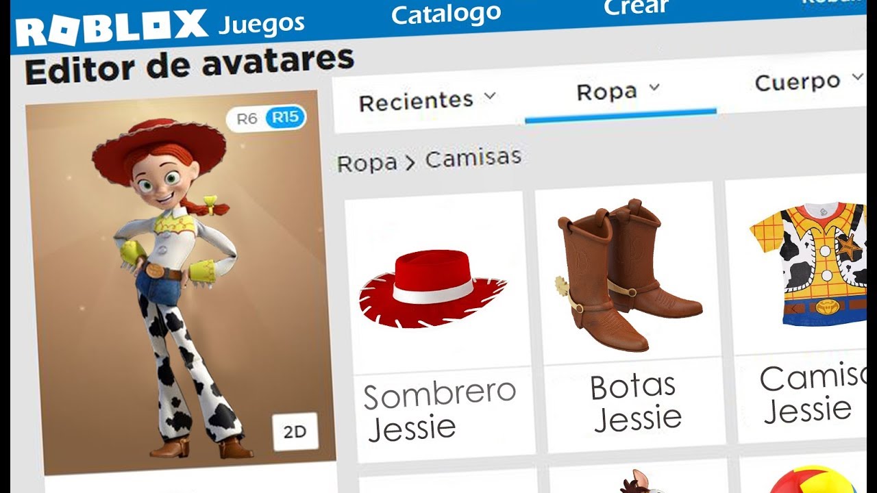 Creamos El Perfil De Jessie Toy Story 4 Kori Roblox Youtube - botas de roblox