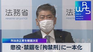 懲役･禁錮を「拘禁刑」に一本化　刑法改正案を閣議決定 （2022年3月8日）