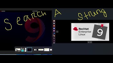 RHCSA 9 Exam preparation 2023  Search a String Redhat 9