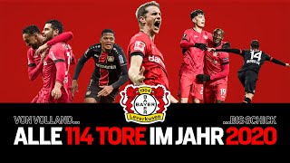 LEVERKUSEN ON 🔥 | ALLE 114 TORE in 2020 feat. Bender, Havertz, Bailey, Schick & mehr!