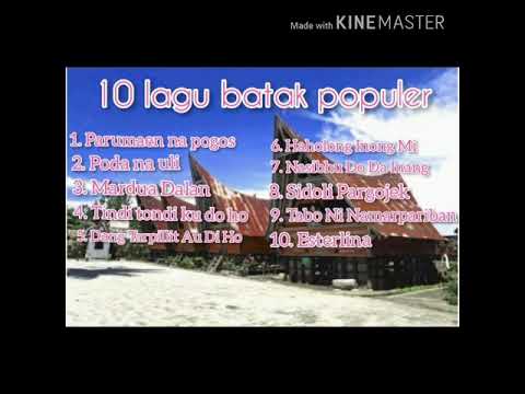10 Lagu batak terpopuler sepanjang masa